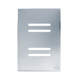 Placa p/ 4 Interruptores (Especial) 4x2 - Novara Glass espelhada